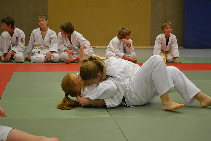 Erfolgreiche Judoprüfung TV Grundhof