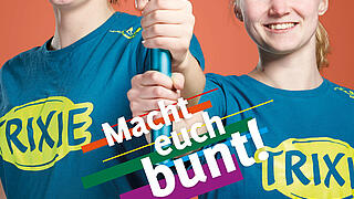 Kampagnenstart Macht euch bunt!. TV Grundhof. Wahre Liebe.