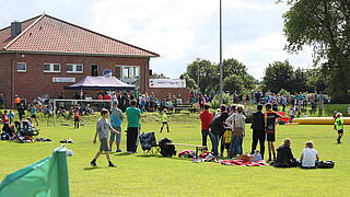 Sommerfest und Public-Viewing. TV Grundhof. Wahre Liebe.