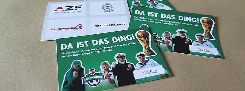 Der Ball rollt! Fußball