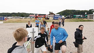 Weltmeisterlicher TVG: Gastgeber für den WM-Pokal. TV Grundhof. Wahre Liebe.