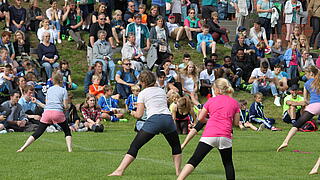 Sommerfest und Public-Viewing. TV Grundhof. Wahre Liebe.