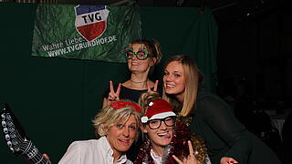 Fotobox Weihnachtsfeier. TV Grundhof. Wahre Liebe.